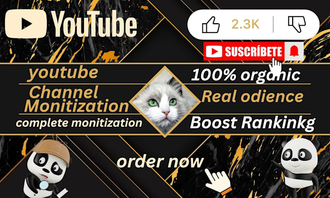 do complete youtube channel monetization promotion
