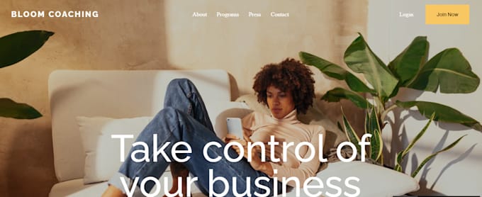 do modern squarespace website design or redesign