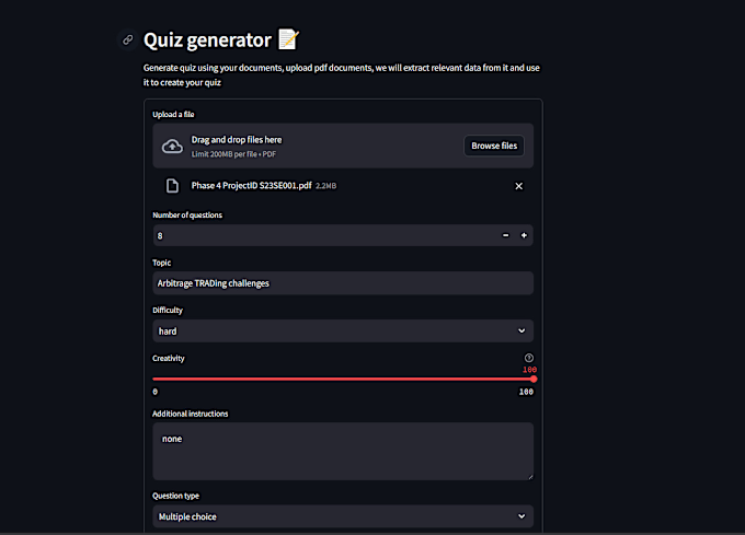 create a customized generative ai app