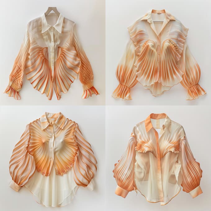 make new, creative, different style clothes with ai