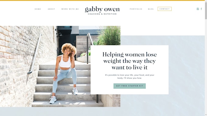 design showit website, showit customization, photography website showit template