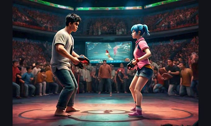 develop stunning fighting game for you in unity with ufe