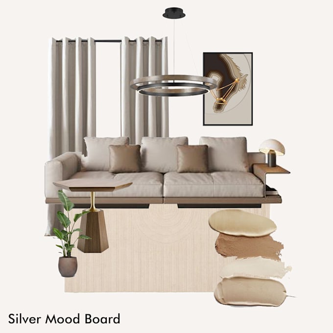 interior mood board design