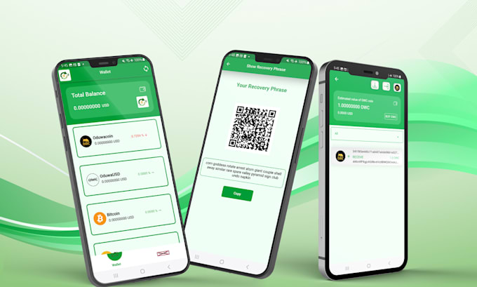 develop a decentralized crypto wallet for web and mobile