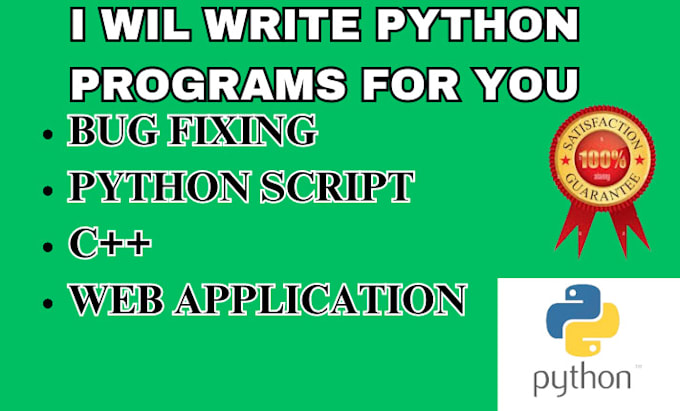 Code python script and program for file and data management, program ...