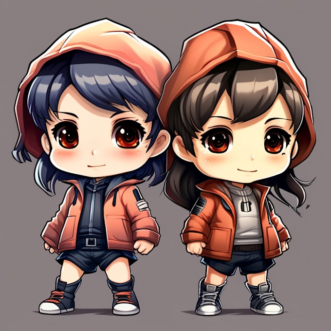 make chibi illustration for you