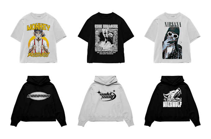 create edgy custom design tshirt for your brand