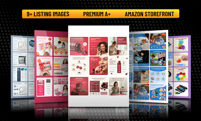 provide amazon product listing images for high converting sales