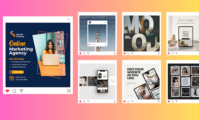 Create social media posts , editable canva templates for you by ...