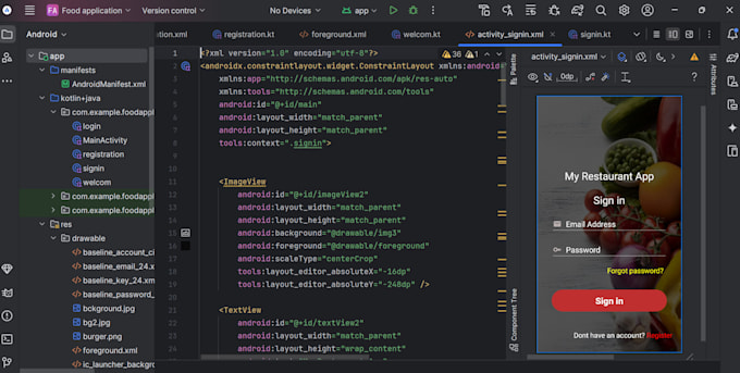 do android projects and tasks in android studio