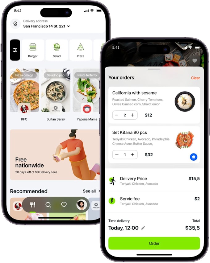 Build food delivery app like uber eats and talabat by Hayek942 Fiverr