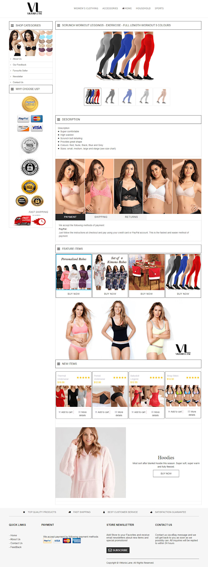 design a mobile responsive and SEO optimized ebay listing template