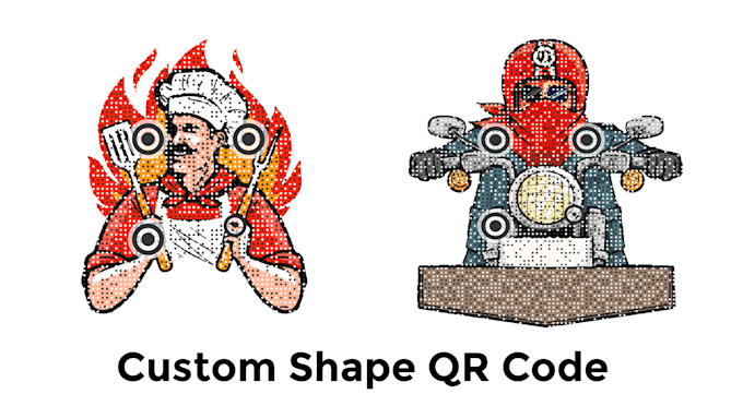 create dynamic qr codes with your brand logo in 30mins