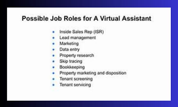 be your professional real estate virtual assistant in USA