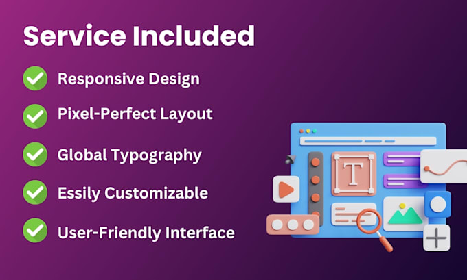convert xd, psd or figma to wordpress or figma to elementor