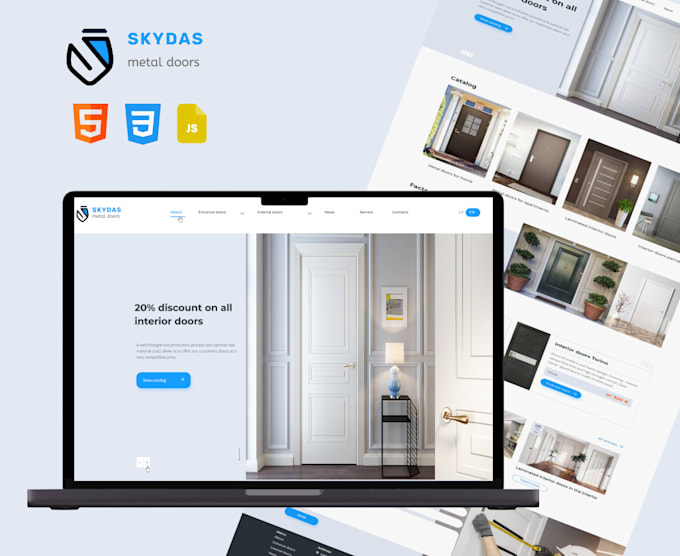 convert figma, xd, psd to responsive html, css, js website