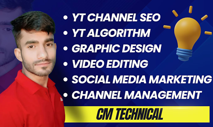 create and setup youtube channel with logo, banner intro and outer