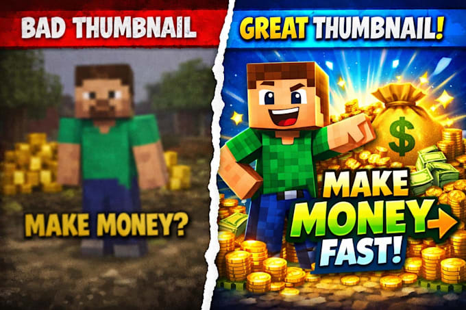 create viral youtube thumbnails
