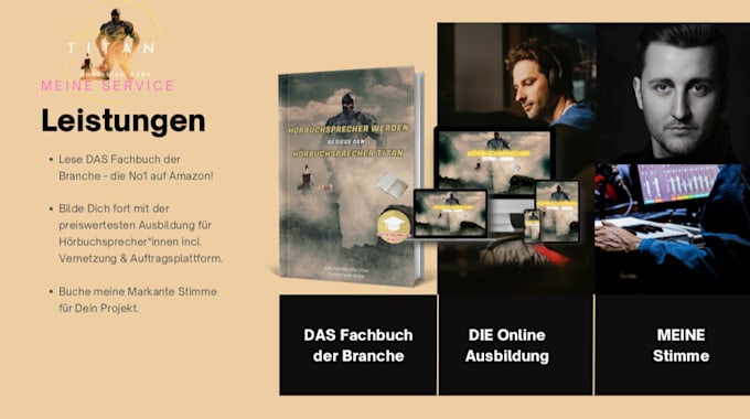 do your german audiobook production