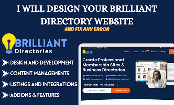 brilliant directory website 360 directory website business listing website