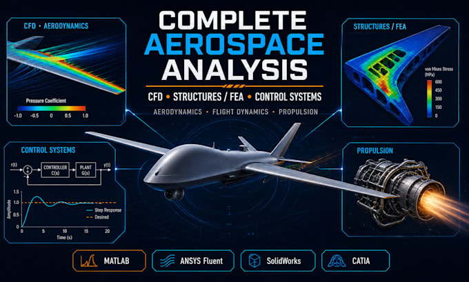provide consultation in aerospace engineering, aerodynamics, structures