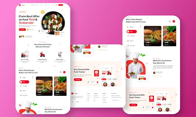 do website design and modern landing page design