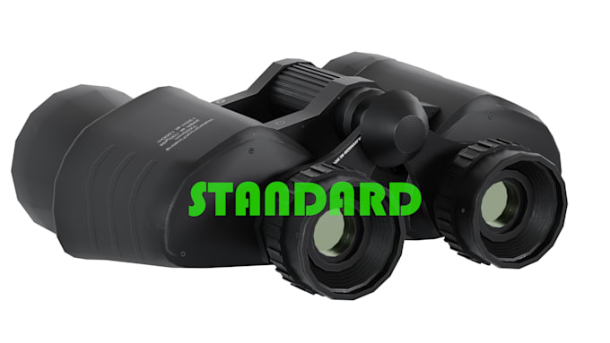 do a realistic 3d model