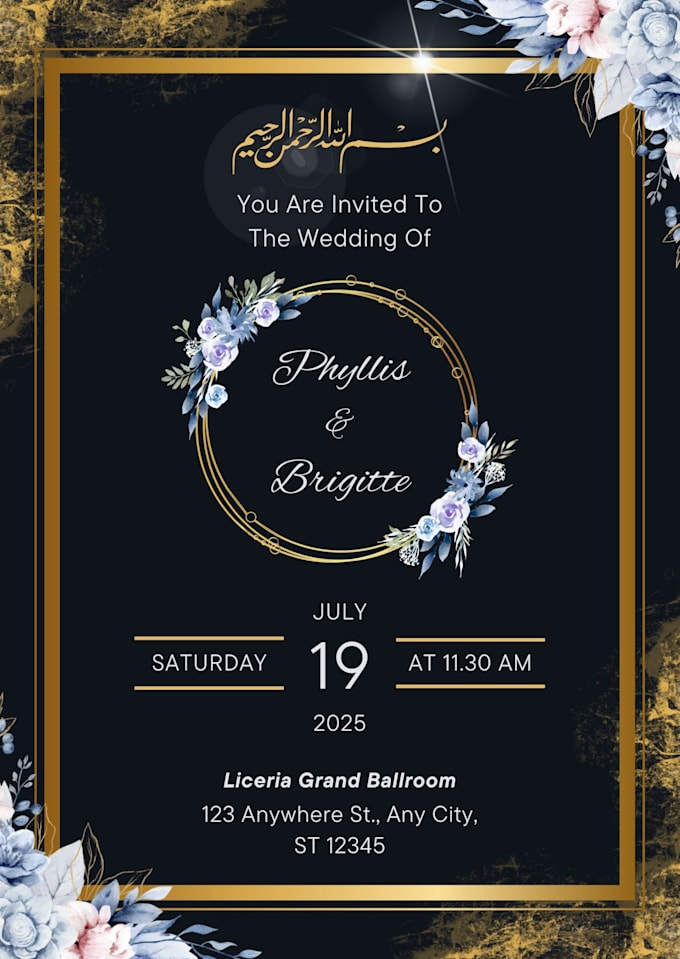 design the perfect invitation for your wedding