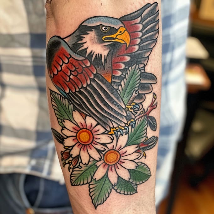 illustrate a custom tattoo design