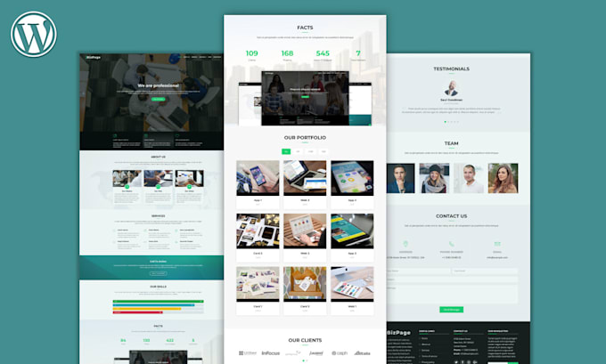 wordpress website design and development