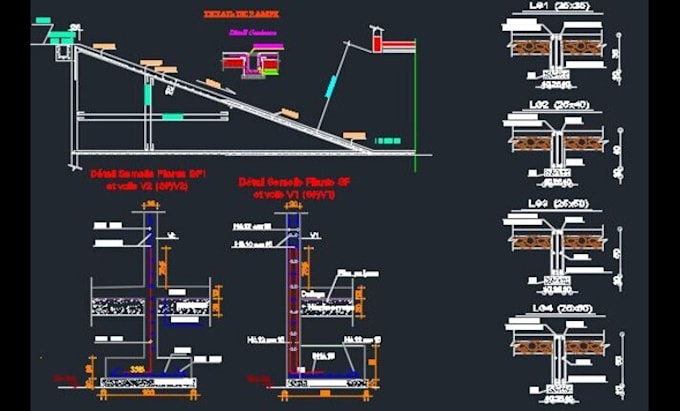 make detailed structural plans
