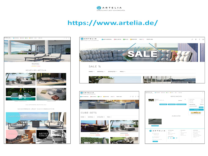 create fully featured responsive magento website