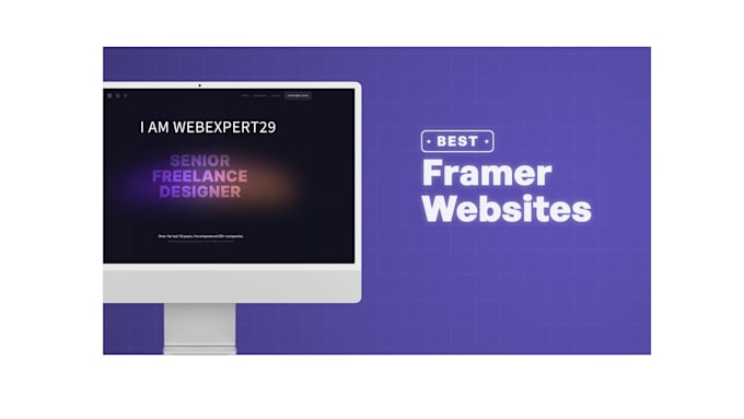 build a professional framer website