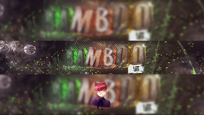 design awesome youtube,twitch,twitter or facebook banner or header in 24h