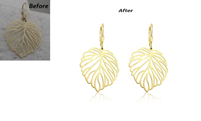 do jewelry image editing and high end retouching like 3d quality