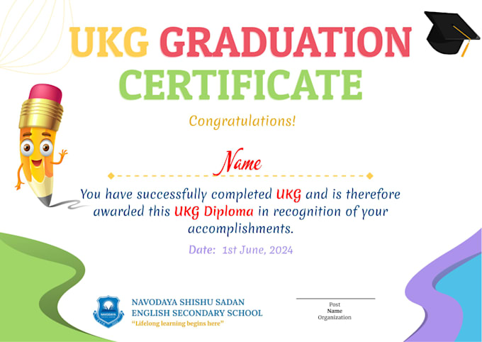 create a professional and customized certificate for you