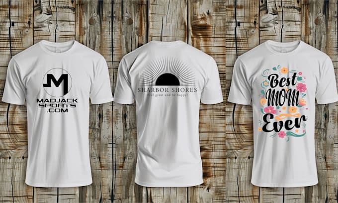 create a custom unique typography tshirt design