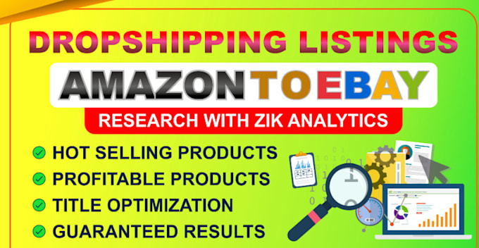 hunt profitable products for ebay dropshiping