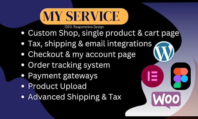 create wordpress woocommerce website, customize online store