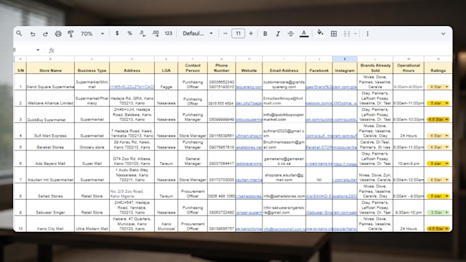 do CRM and spreadsheet data entry, web research and file convertion