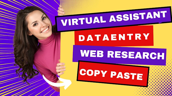 do professional excel data entry web research typing and copy paste
