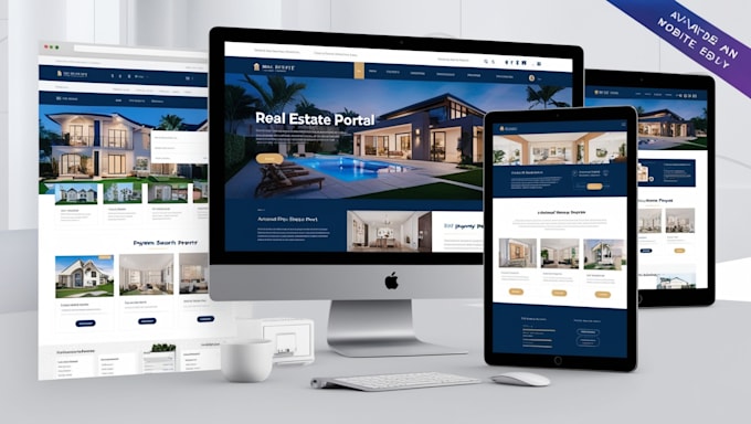 develop a fully customized laravel real estate agency