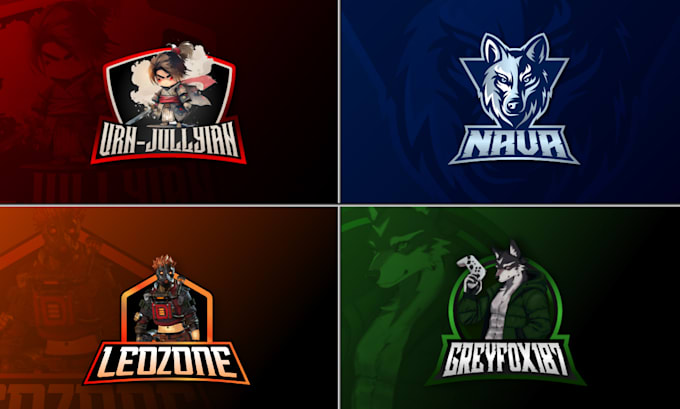 do premium gaming, mascot and avatar logo