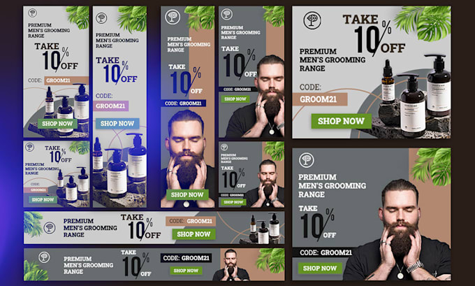 design animated HTML5 banner ads for google adwords