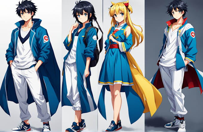 make anime or manga characters or portraits