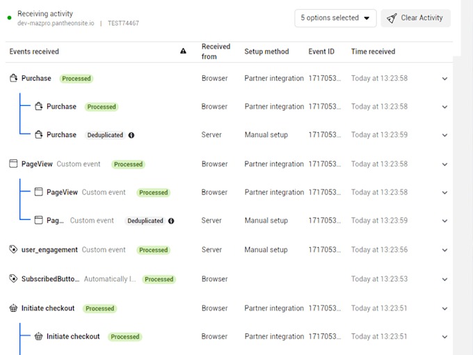 set facebook pixel, update shopify datalayer, capi, server side tracking by GTM