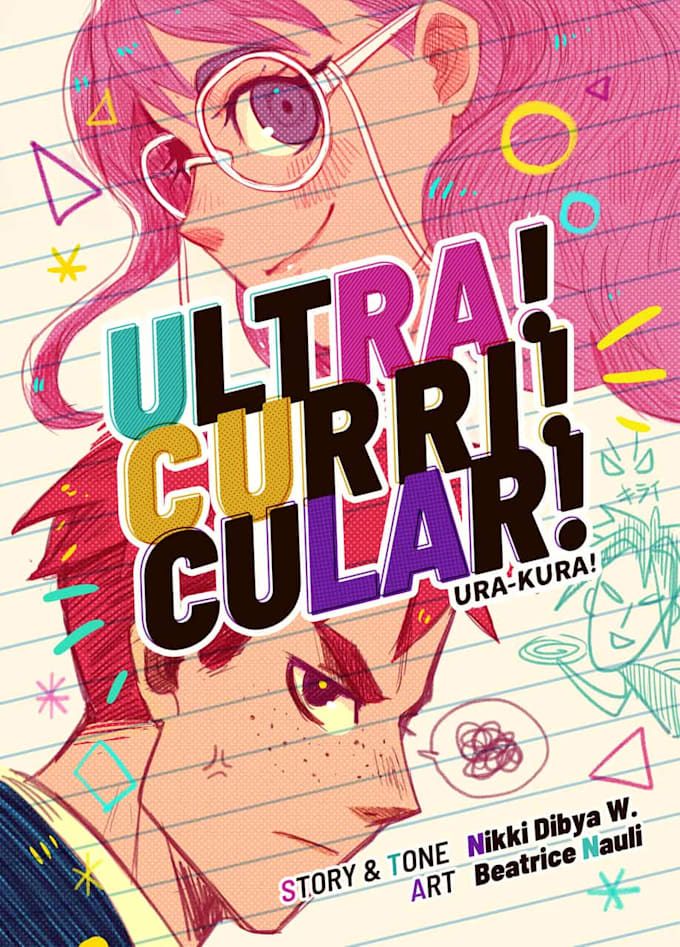 write a professional comic or manga script ready for artists