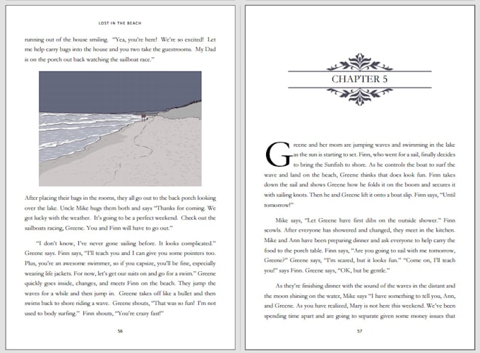 do ebook formatting, paperback formatting, layout design for amazon kdp
