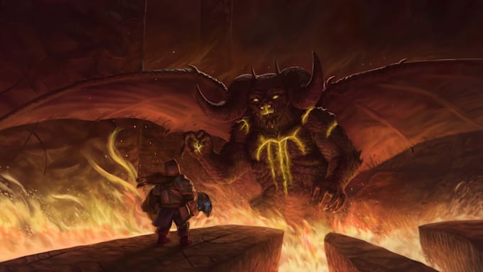 paint your dark fantasy creature