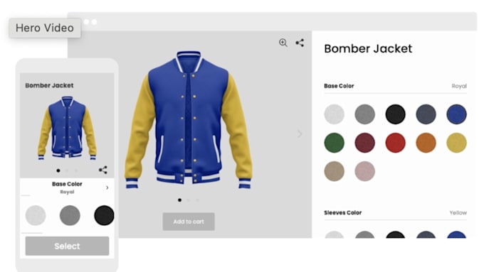 create 3d product configurator on zakeke, kickflip, teeinblue, or shopify store